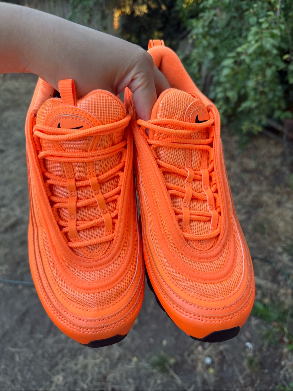 Women’s The Nike Air Max 97 Atomic Orange size 10 - Picture 6 of 10